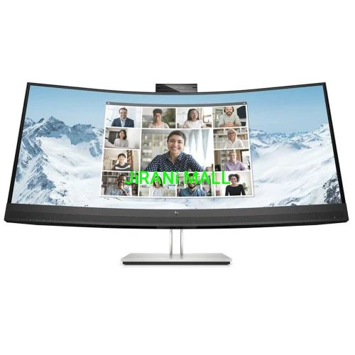 HP E34m G4 34" Curved WQHD 3440x1440 Monitor, 21:9, Webcam, Speaker